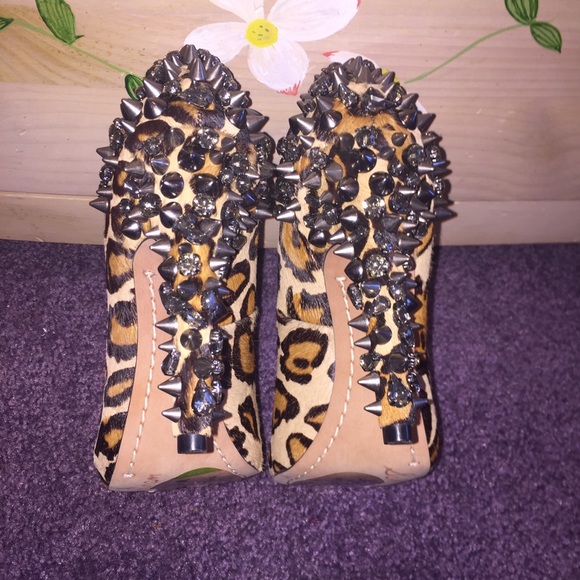 Sam Edelman Lorissa peep toe real fur heel 6 - Picture 6 of 8